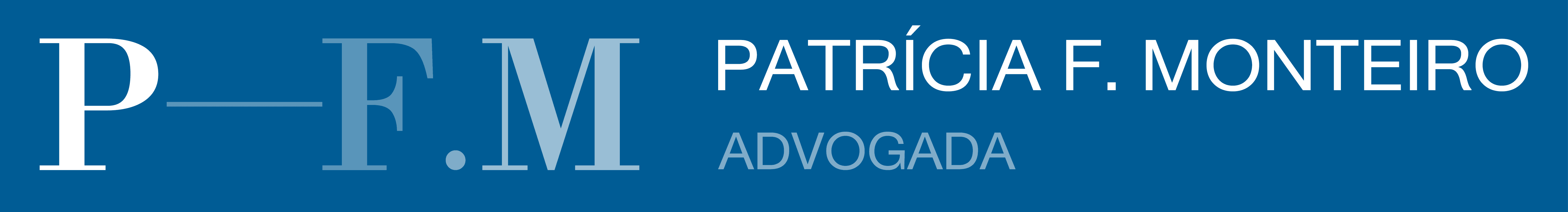 logo patricia f.monteiro advogada